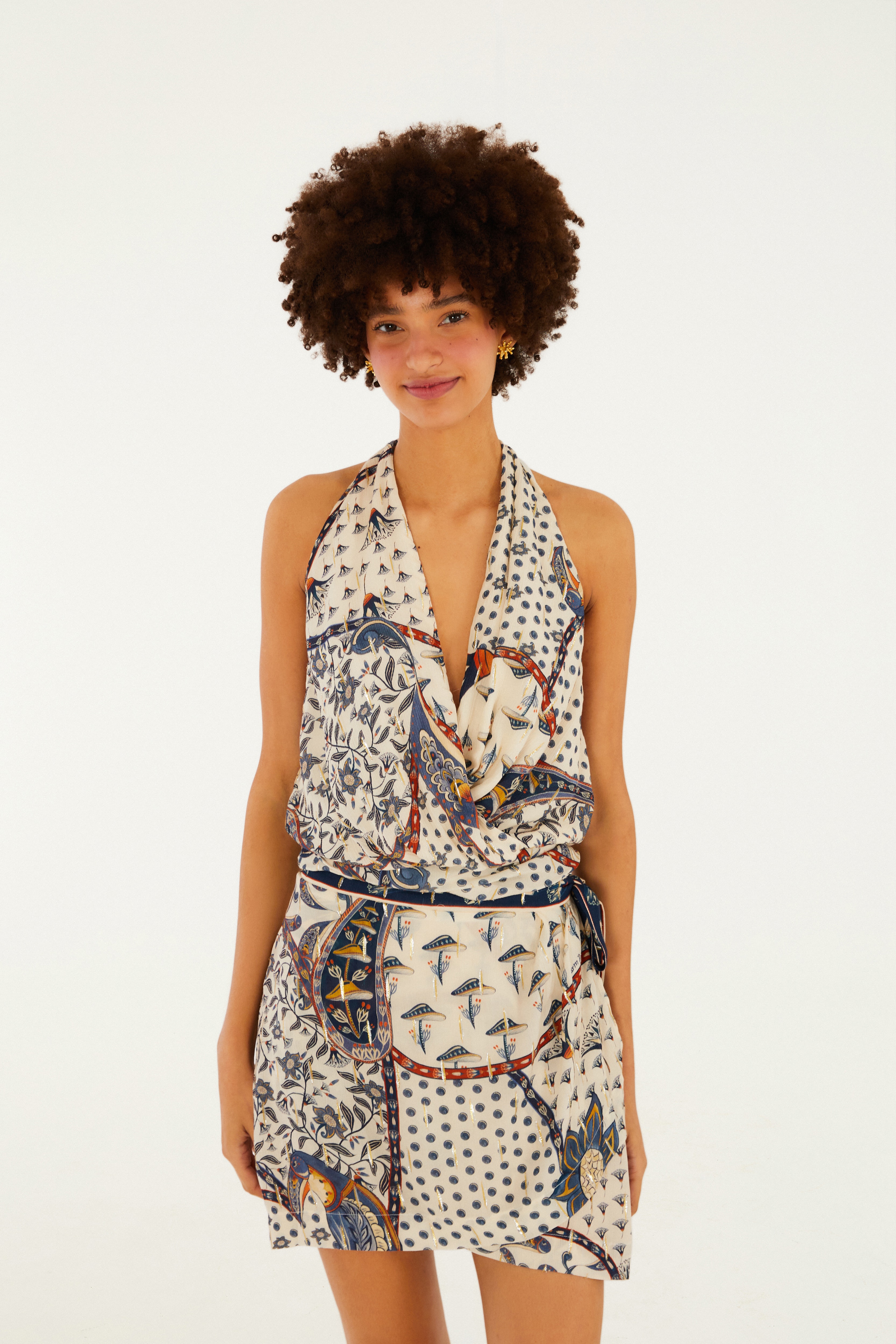 Saia Estampada Riviera
