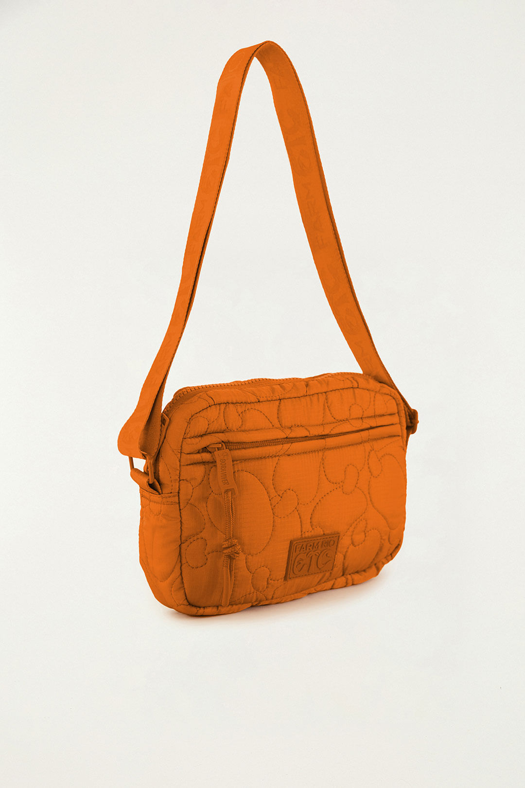 Bolsa Ziriguidum Puffer Marrom