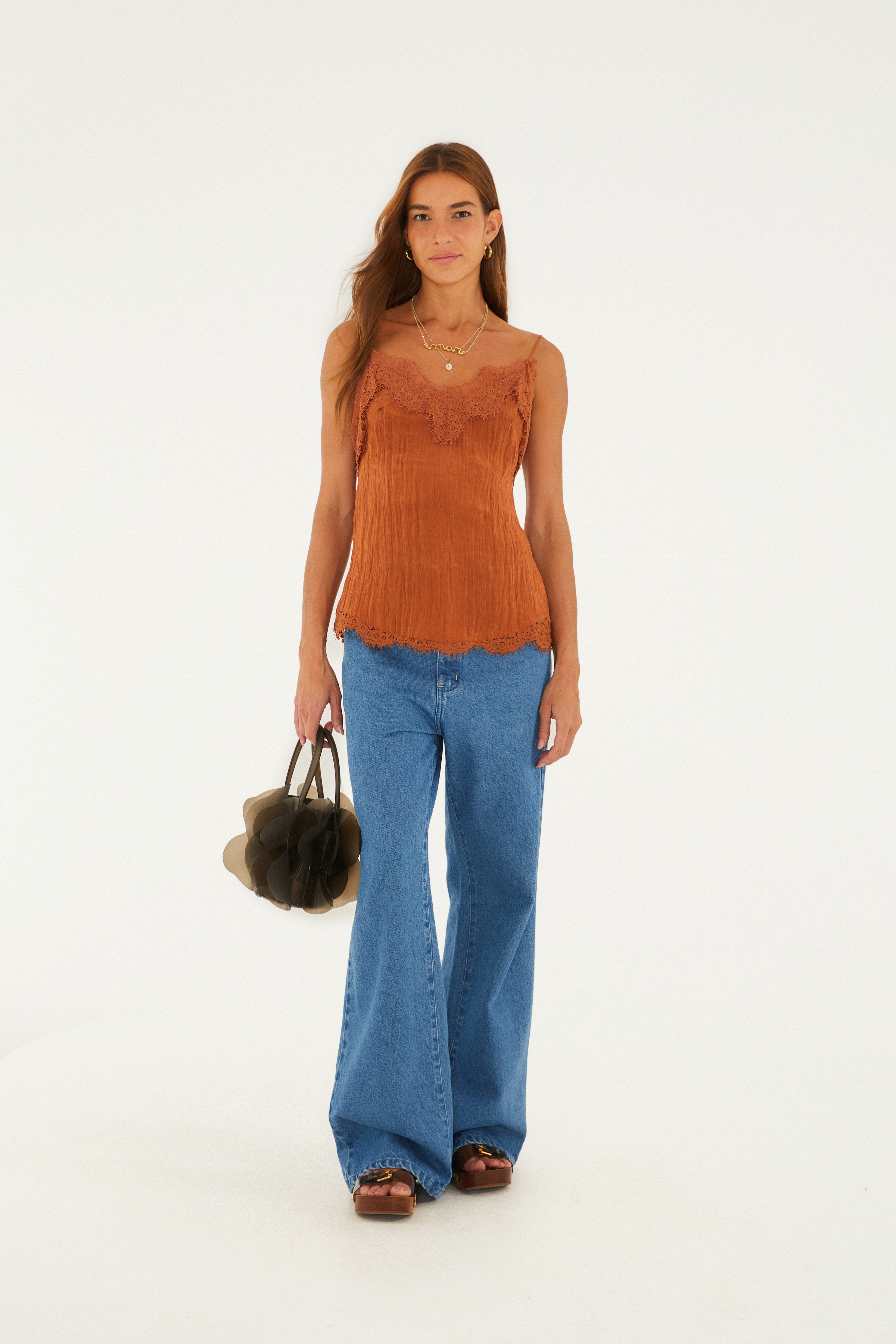 Blusa Alcinhas Renda