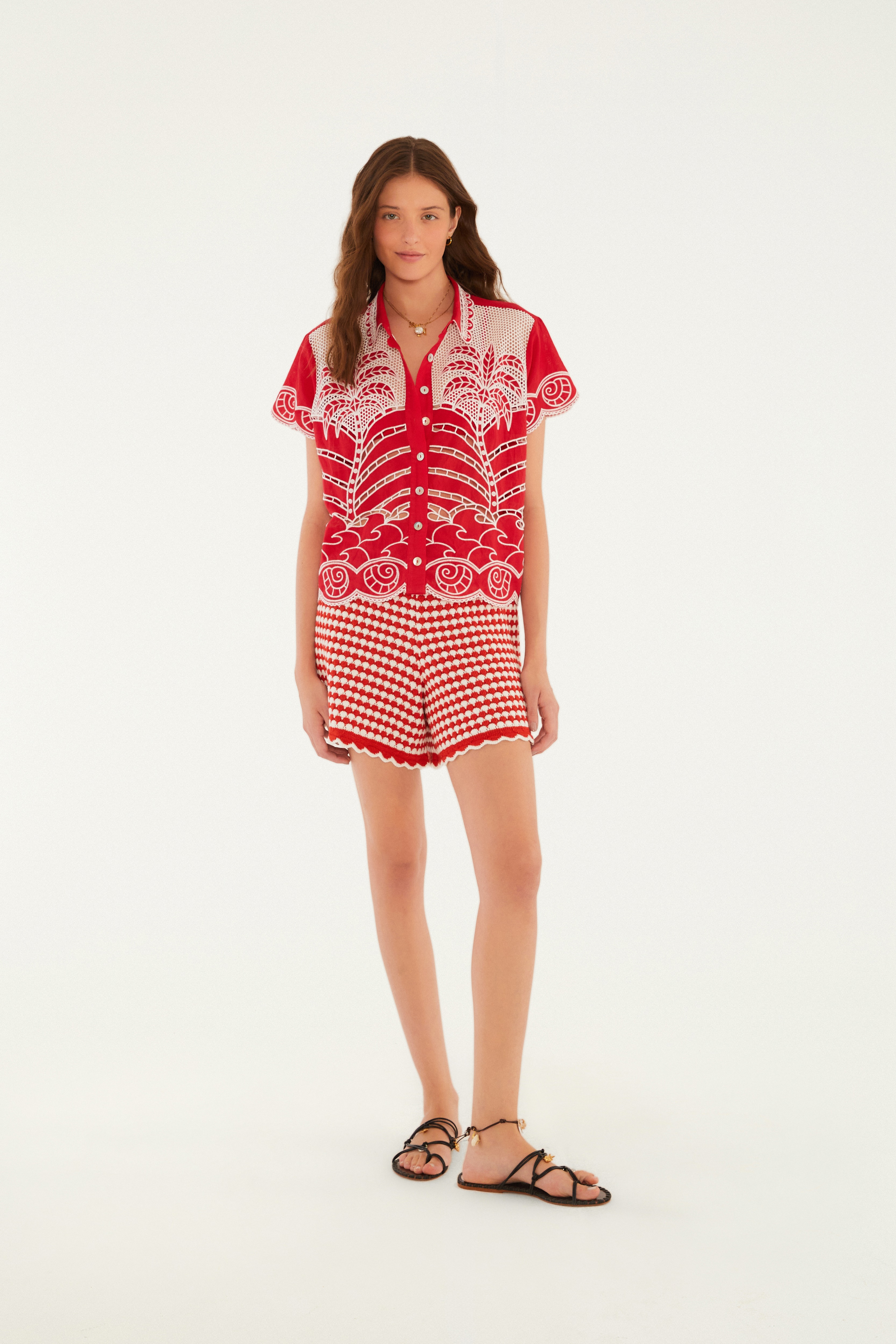 Camisa Artesanal Coqueiro