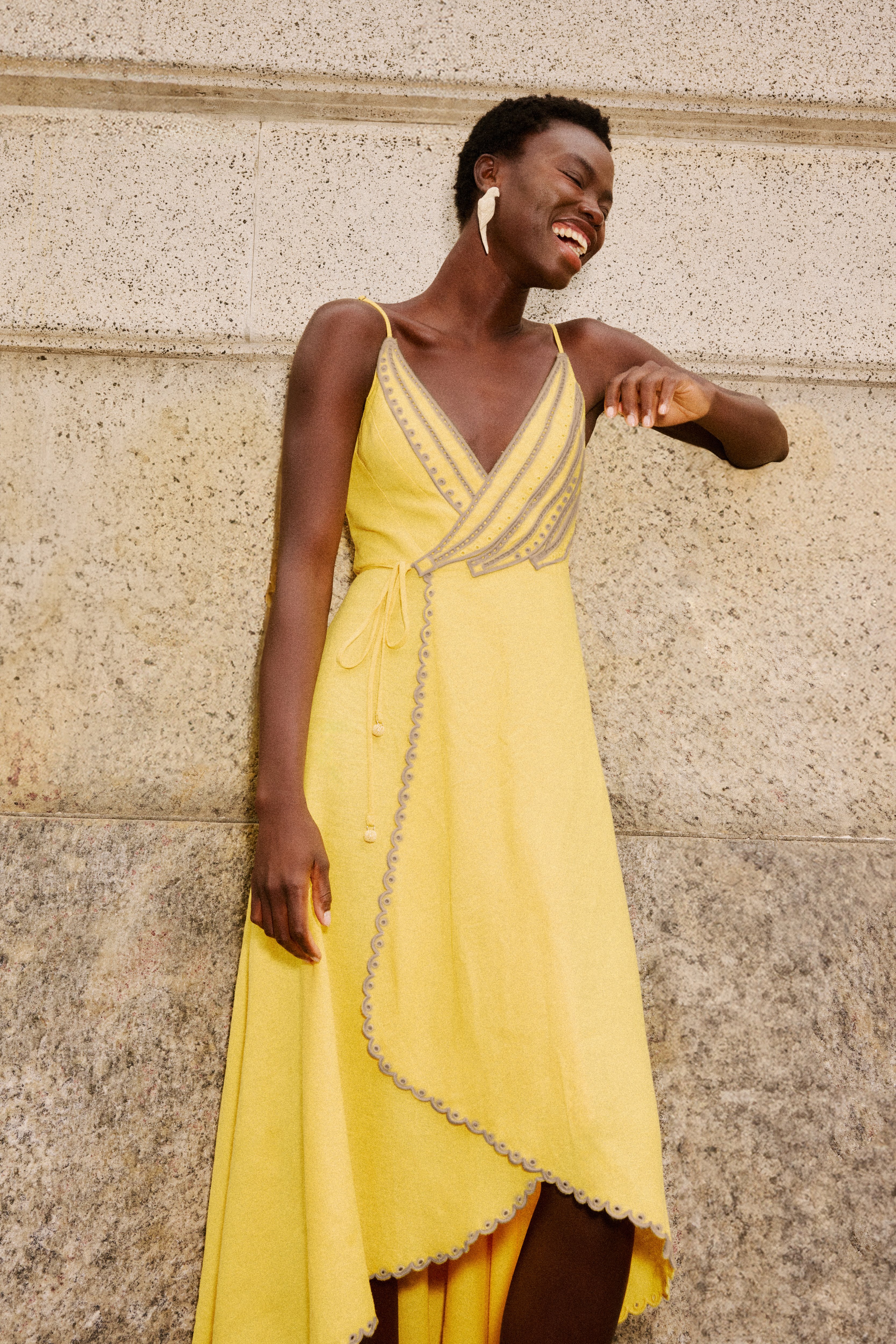 Vestido Richelieu Banana