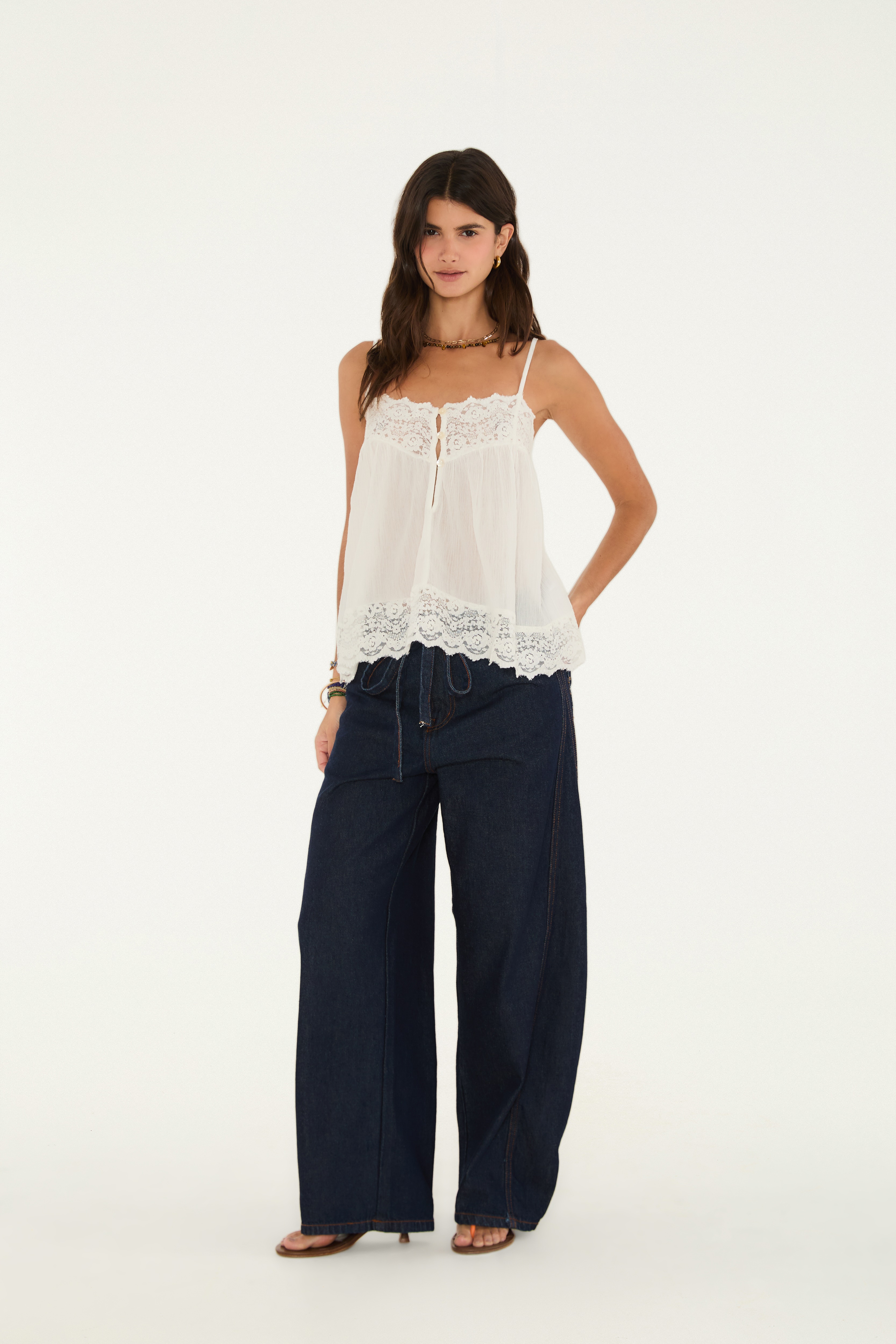 Blusa Artesanal Rendas
