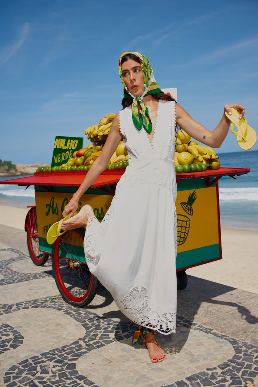 Vestido Midi Richelieu